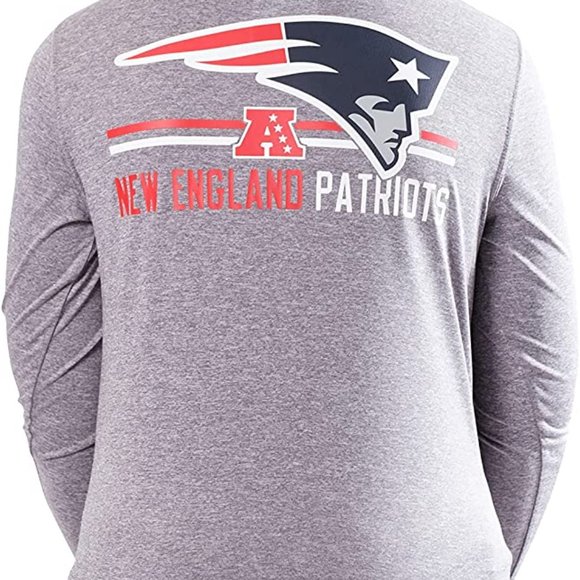 NFL Boys Active Quarter Zip Quick Dry Long Sleeve Sz Lg 14-16 - Picture 2 of 4